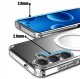 Etui Magnetyczne Przezroczyste do Samsung S25 FE |do MAGSAFE CASE | + Szkło 3
