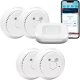 EQ3 Homematic IP Starter Set Czujnik dymu - czujnik dymu 4 pomieszczenia 1