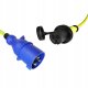 Kabel zasilania z wtykami CEE 16A 250V 3x2,5mm2 15m IP56 Ratio 2821 2