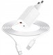 Ładowarka sieciowa 30W GaN USB-C PD + USB 3A LTC + kabel USB-C -USB-C 1m 3