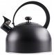 Czajnik z gwizdkiem stalowy czarny 3 l 1