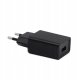 Denmen Ładowarka sieciowa USB + kabel USB - Typ-C 2.4A 12W Czarny DC01TB 4