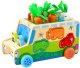 LeanToys Auto Edukacyjne Drewniane Sorter Kształty Układanka Labirynt 2