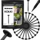 Heckermann Kołki szpilki do agrotkaniny 16cm Czarne - paczka 20 szt 1