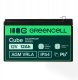 Green Cell Greencell AGM VRLA 12V 12Ah bezobsługowy akumulator do kasy, zabawki, kamery (152x99x100mm) 1