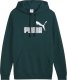 Puma Bluza męska ESS No.1 Logo Hoodie FL zielona 682571 75 L 2