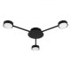 Żyrandol LED GX53 Zibo x3 65cm czarny 1