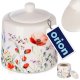 Lumarko Cukierniczka Cukiernica Porcelanowa Biała Ozdobna Dekor Maki ORION 320 ml 4
