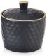 Orion Cukierniczka Cukiernica Ceramiczna Czarna Ozdobna Klasyczna 320 ml (Ori_155404) 1