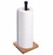 Orion Stojak na Ręcznik Papierowy Metalowy Drewniany Loft Czarny ORION 35 cm 4