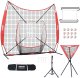Vevor Siatka treningowa 2,1 m x 2,4 m do baseballu i softballu 1