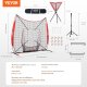 Vevor Siatka treningowa 2,1 m x 2,4 m do baseballu i softballu 2