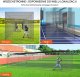 Vevor Siatka do baseballu 16,7m treningowa przenośna z drzwiami PE profesjonalna 6