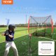 Siatka treningowa 2,1 m x 2,4 m do baseballu i softballu 7