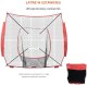 Vevor Siatka treningowa 2,1 m x 2,1 m do baseballu i softballu 5