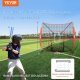 Vevor Siatka treningowa 2,1 m x 2,1 m do baseballu i softballu 7