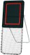 Siatka treningowa 90x240cm baseball softball siatkówka regulowany kąt 1
