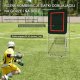 Siatka treningowa 90x240cm baseball softball siatkówka regulowany kąt 3