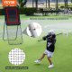 Siatka treningowa 90x240cm baseball softball siatkówka regulowany kąt 7