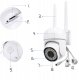 KAMERA WIFI IP SMART ZEWNĘTRZNA OBROTOWA FULL HD 2MP 1080p ZOOM 4x DETEKCJA 9