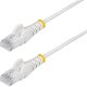 StarTech N6PAT100CMWHS kabel sieciowy Biały 1 m Cat6 U/UTP (UTP) 1