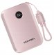 Powerbank Vention 20000mAh 2 x USB-C 1x USB-A z wyswietlaczem 22.5W rozowy 15