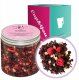 Najlepsza herbata owocowa MALINA rodzynki ananas hibiskus 200g napar - herbata sypana liściasta napar z suszu PREMIUM Cup&You 1