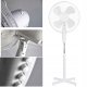 WENTYLATOR PODŁOGOWY 40CM BIAŁY. 2