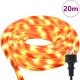 vidaXL Lina świetlna z 480 diodami LED Ciepła biel 20 m PVC 3