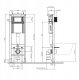 S4005-015 / CERSANIT/ SYSTEM 40 /MZ CASPIA / DS DUR WO ŁW / PRZYC. LUNA CZARNY MAT 4