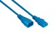 Kabel zasilający Alcasa Kabelmeister SK1430-B020 kabel zasilające Niebieski 2 m IEC C14 C13 panel 1