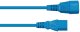 Kabel zasilający Alcasa Kabelmeister SK1430-B020 kabel zasilające Niebieski 2 m IEC C14 C13 panel 2