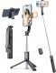 Kijek Selfie Stick na telefon Statyw z Pilotem Lampa Tripod Bluetooth 1