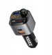 Najmocniejszy Transmiter Bluetooth Fm Samochodowy Ładowarka 36W Qc3.0 Usb-C 3