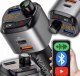 TRANSMITER SAMOCHODOWY FM BLUETOOTH ZESTAW GŁOŚNO MÓWIĄCY ŁADOWARKA QC 3.0 1