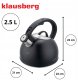 Klausberg CZAJNIK STALOWY Z GWIZDKIEM 2,5L KLAUSBERG KB-7911 12