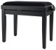 Thomann KB-15BM Piano Bench Velor, Black 3