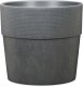 Kambarinis plastikinis vazonas SCHEURICH Carbon (224/30), grafito sp., skersmuo 30 cm. 1