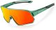 RockBros Okulary rowerowe Rockbros 14110009002 polaryzacyjne dla dzieci 8-14 lat - zielone 1