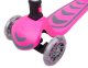 Hulajnoga Vivo Hulajnoga Vivo 3-kołowa S6 pink Uniwersalny 3