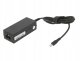 Zasilacz sieciowy Mitsu 45W USB-C, USBC, 5-20V, 2-3A (black) do notebooka 4