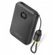 Vention 10000mAh 2 x USB-C 1x USB-A z wyświetlaczem 22.5W czarny 9