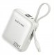 Vention 10000mAh 35W PD z wbudowanym kablem USB-C beżowy 15