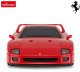 Ferrari F40 R/C skala 1:24 Rastar 78800 samochód sterowany czerwony 6