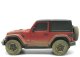 JEEP Wrangler Rubicon R/C skala 1:24 Rastar 79500-4 Muddy version samochód sterowany czerwony 3