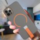 krainaGSM Etui z Paskiem na palec Matowe SZARE do iPhone 12 Pro |do MagSafe +Szkło 8