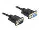 Delock DB-9 - DB-9, 3m, Czarny (86584) 1