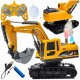 Koparka zdalnie sterowana 1:22 R/C funkcja dymu 1