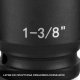 Zestaw narzędzi Vevor Zestaw Nasadek Udarowych Walizka 1/2'' 9-30 mm 43 Elementy 10