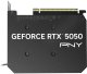 Karta graficzna PNY GeForce RTX 5050 Single Fan 8GB GDDR6 DLSS4 (VCG50508SFXPB1) 8